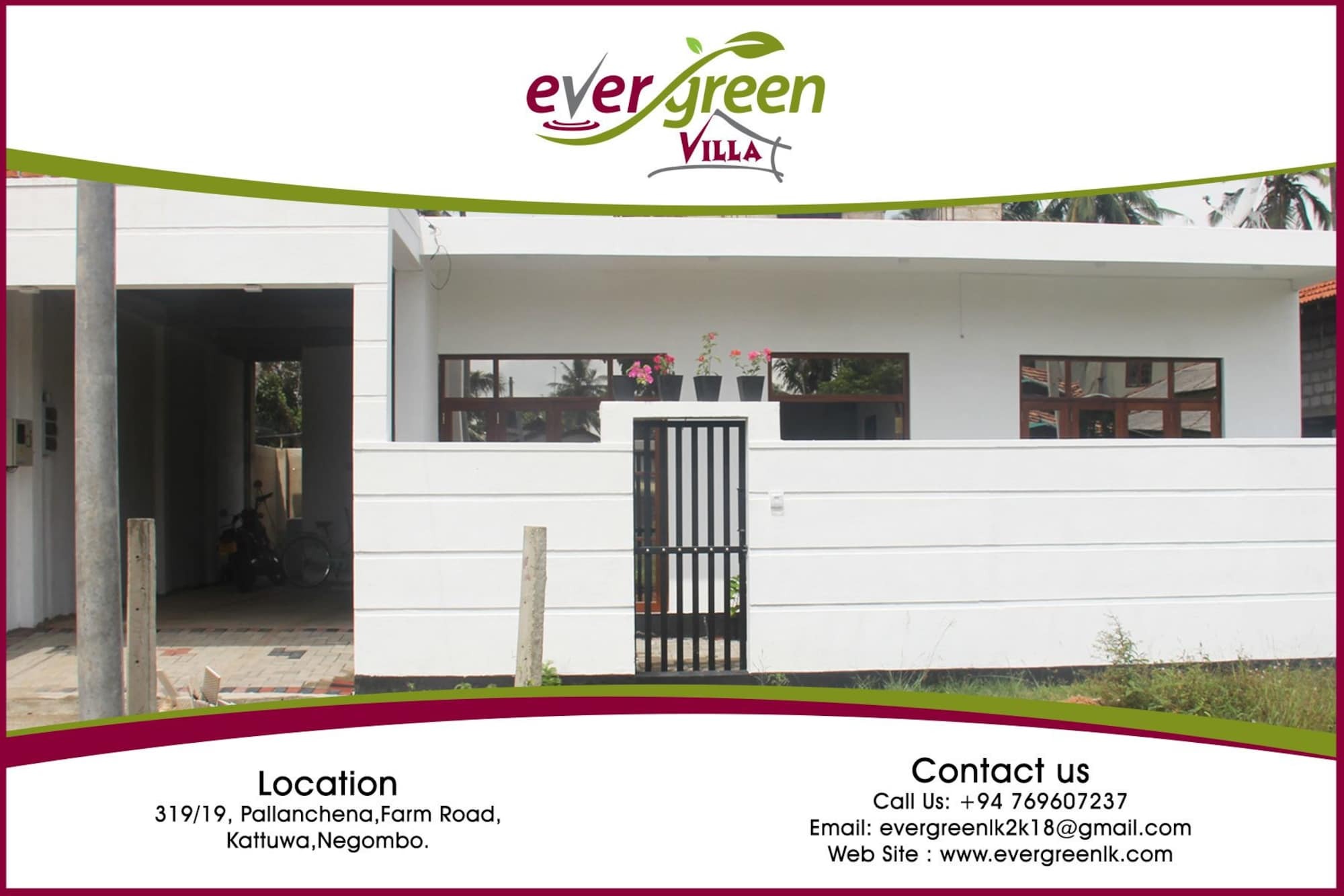 Ever Green Villa Negombo Exteriér fotografie